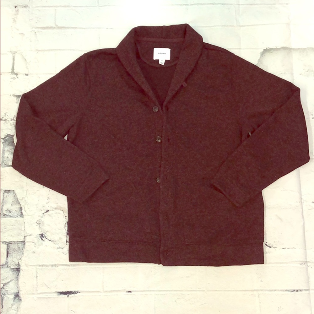 Maroon Colored Old Navy Cardigan Sweater